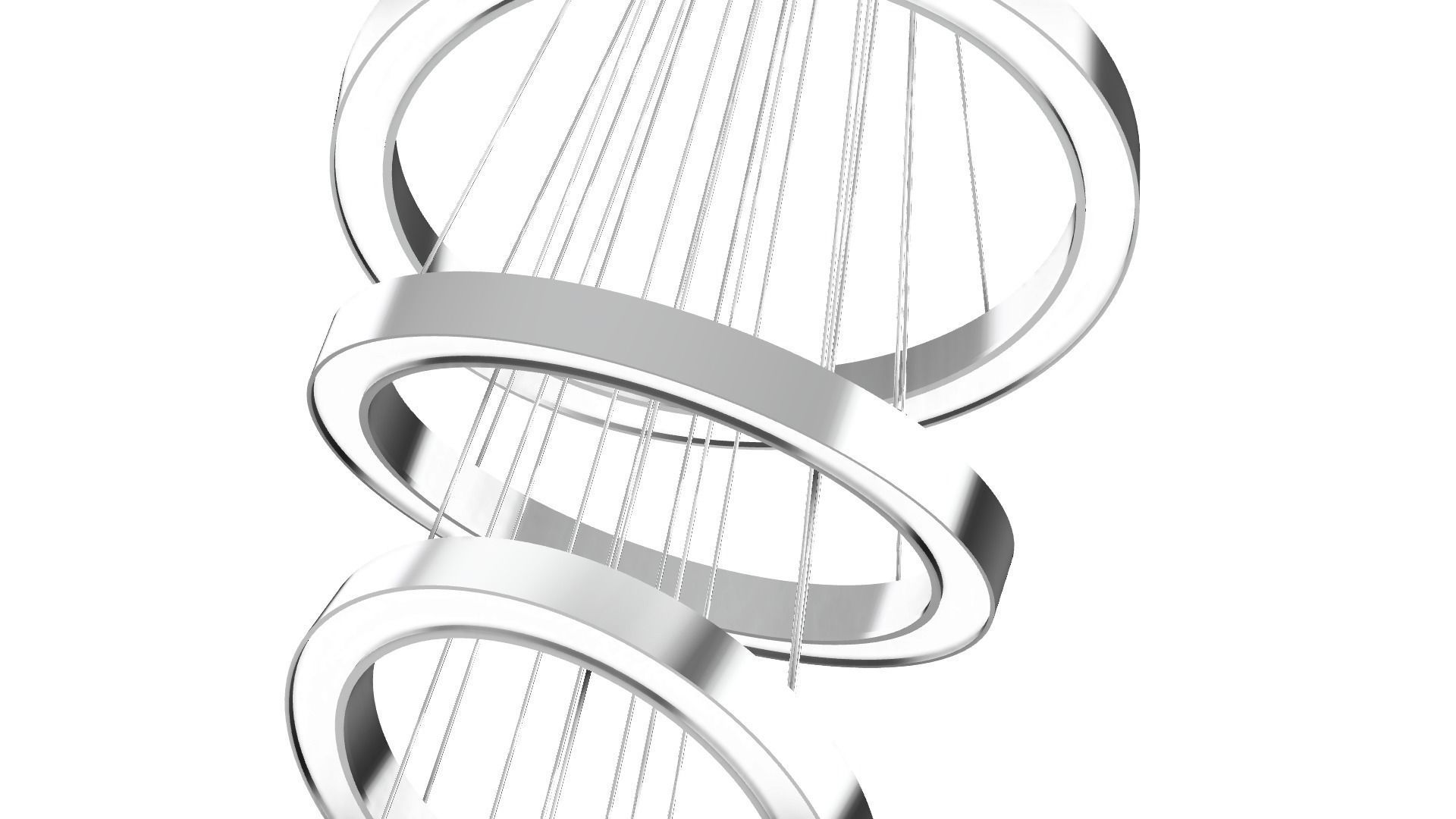 Lamp Chandelier  3D model_3