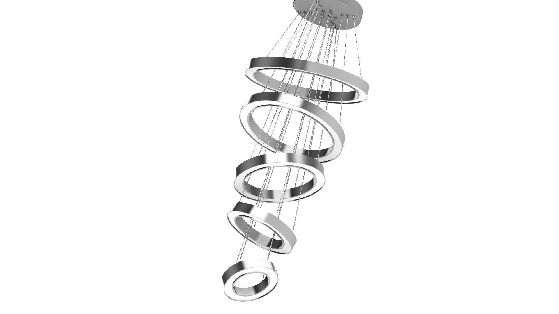 Lamp Chandelier  3D model_5