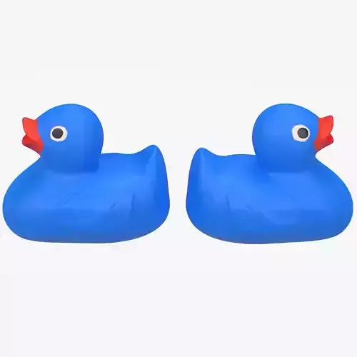Rubber Duck in blue