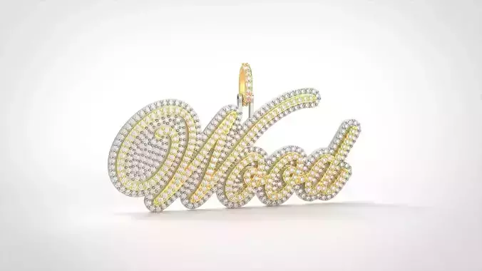 Model 727 Necklace Diamond Pendant