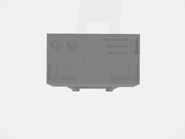 1-12 Scale 2 Ft Step Ladder  3D print model_3