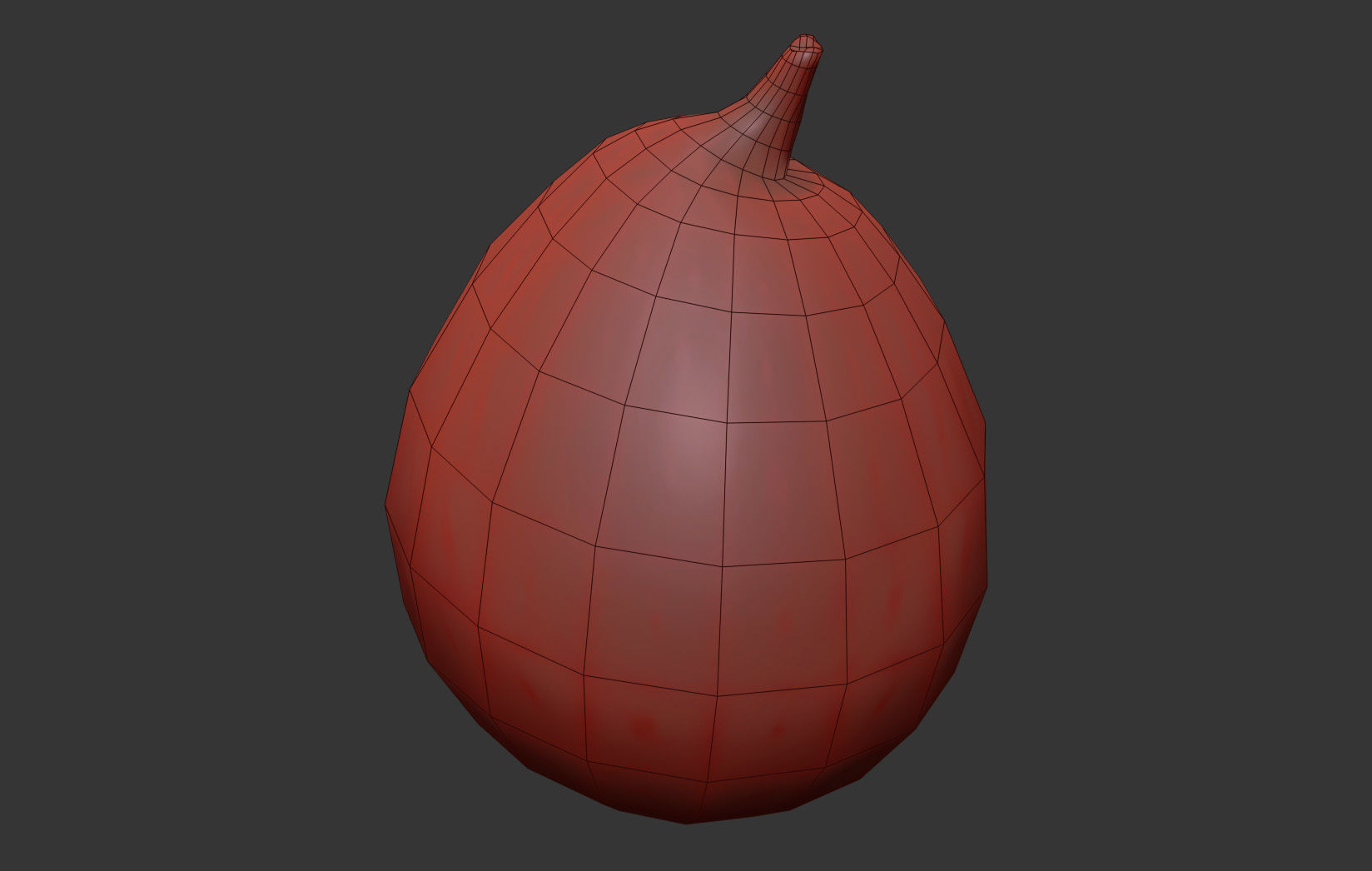 Pear  3D model_9