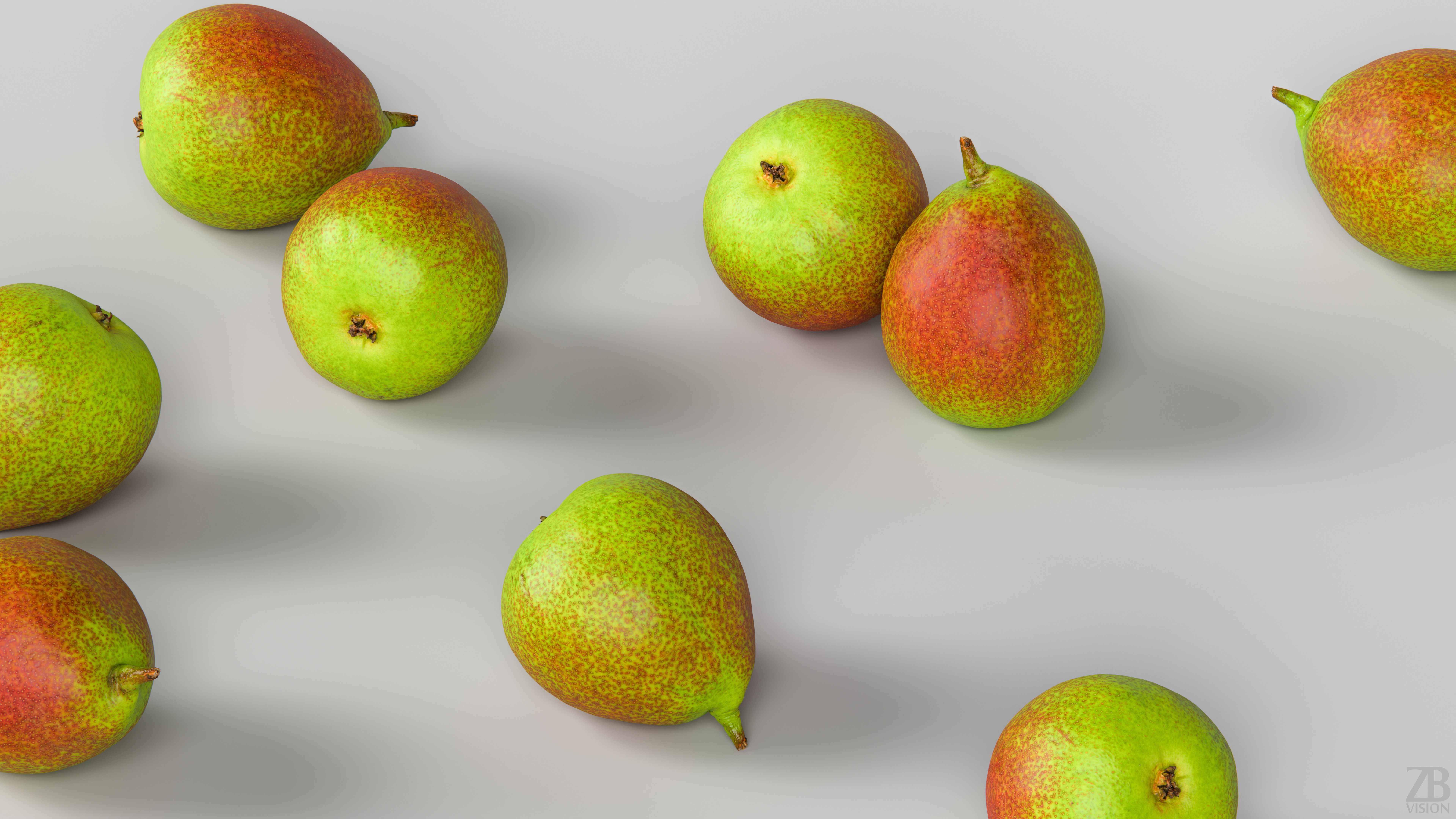 Pear  3D model_2