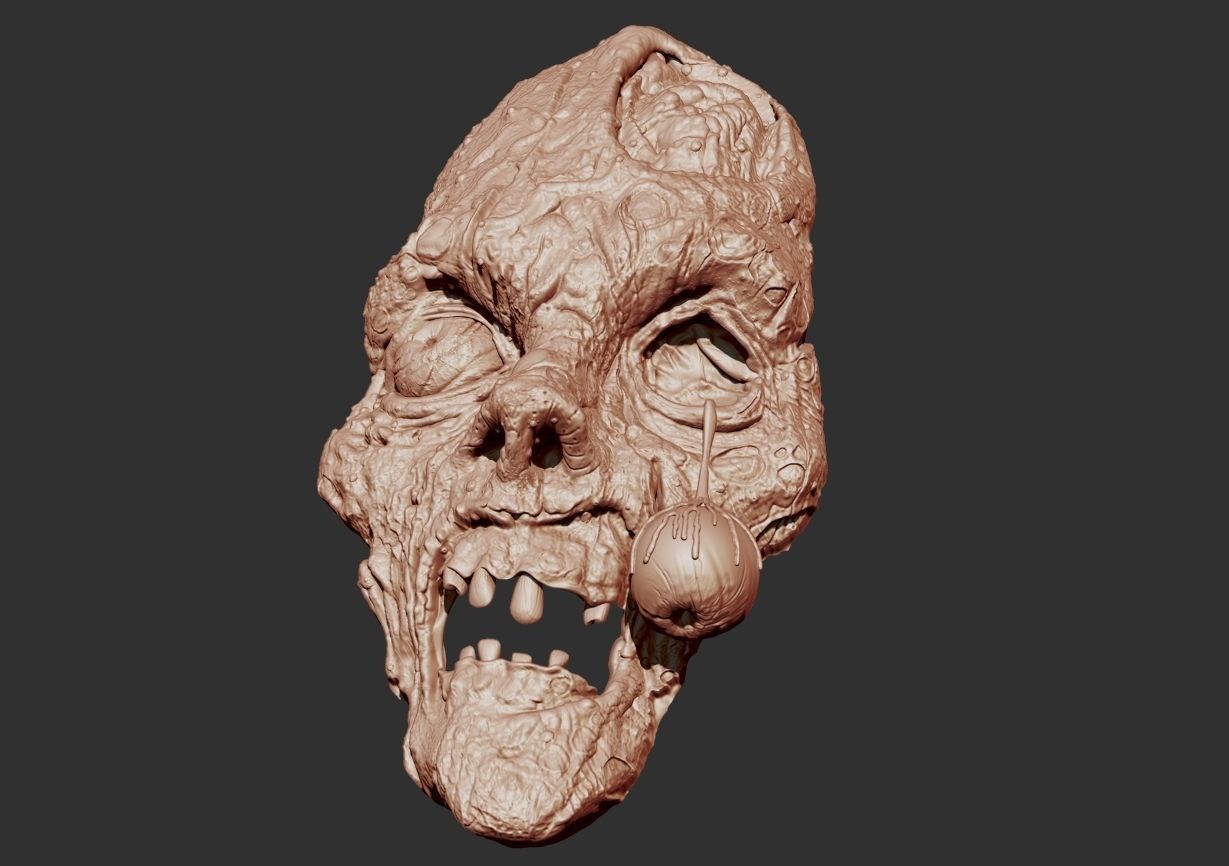 Zombie Wall Decor 3D print model_16