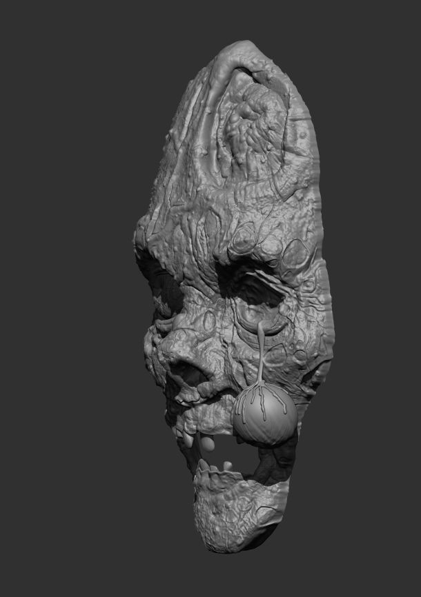Zombie Wall Decor 3D print model_4
