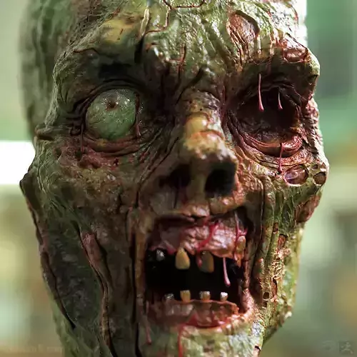 Zombie Wall Decor 3D print model