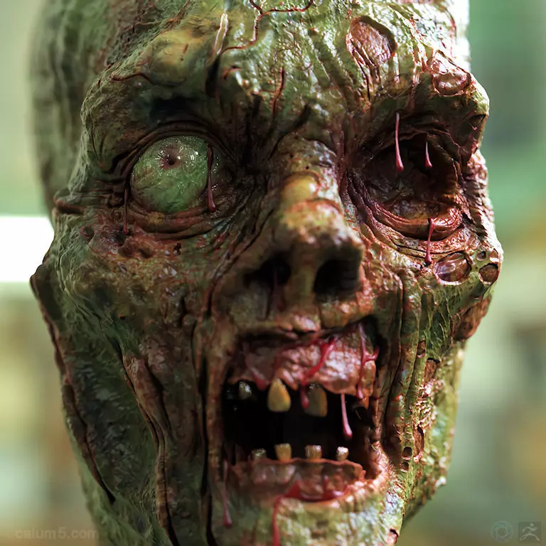Zombie Wall Decor 3D print model_0