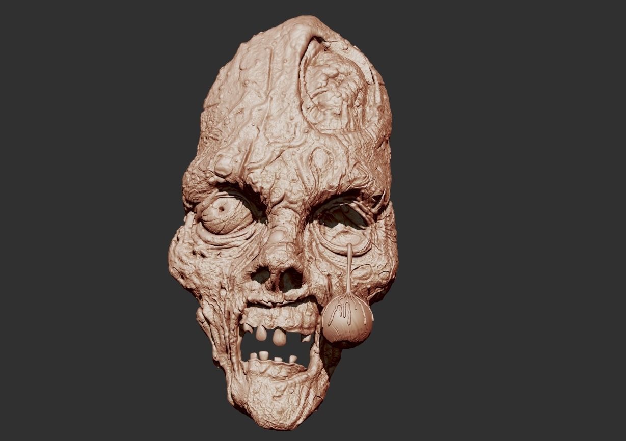 Zombie Wall Decor 3D print model_14