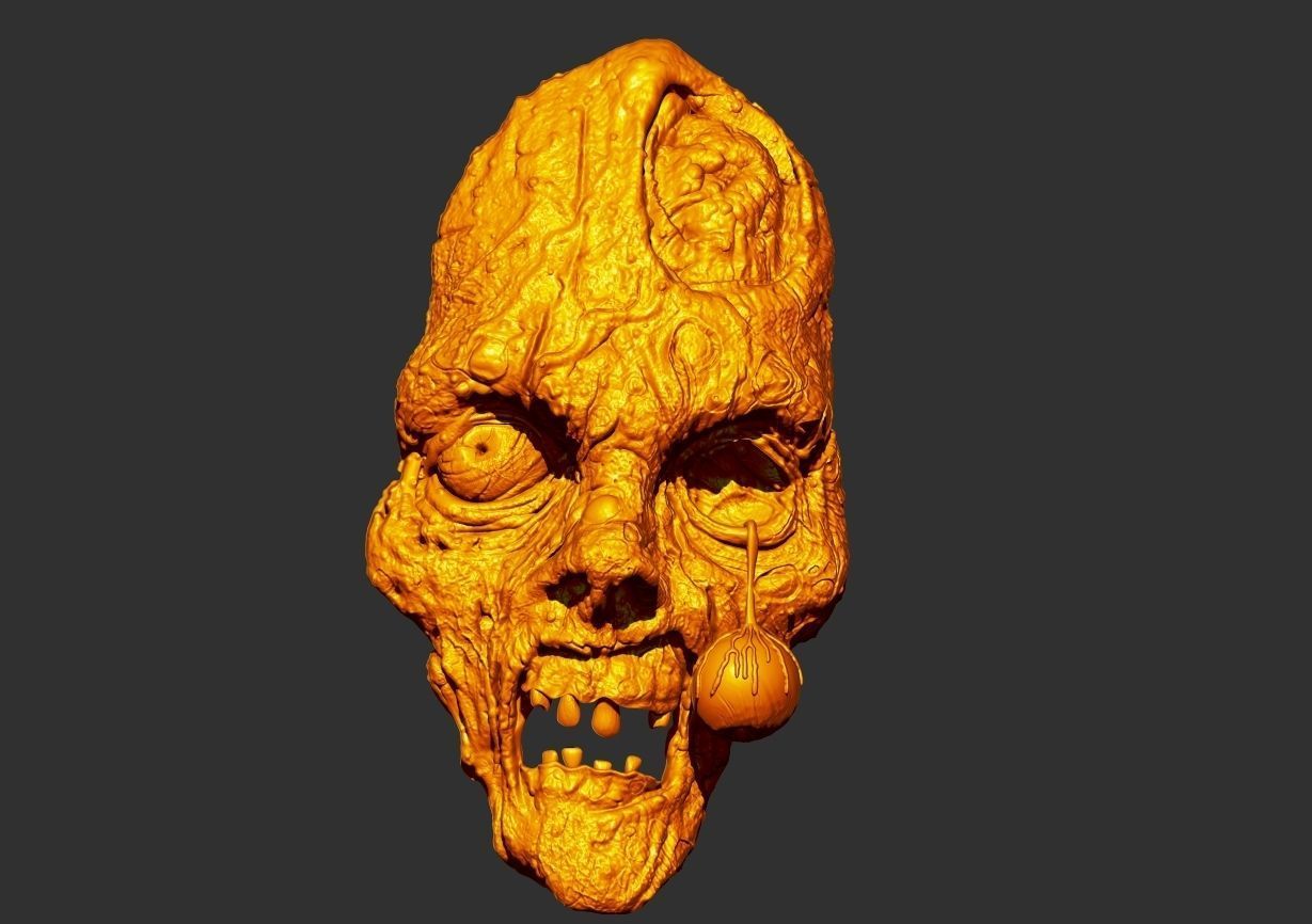 Zombie Wall Decor 3D print model_17