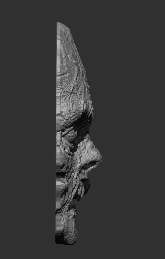Zombie Wall Decor 3D print model_6