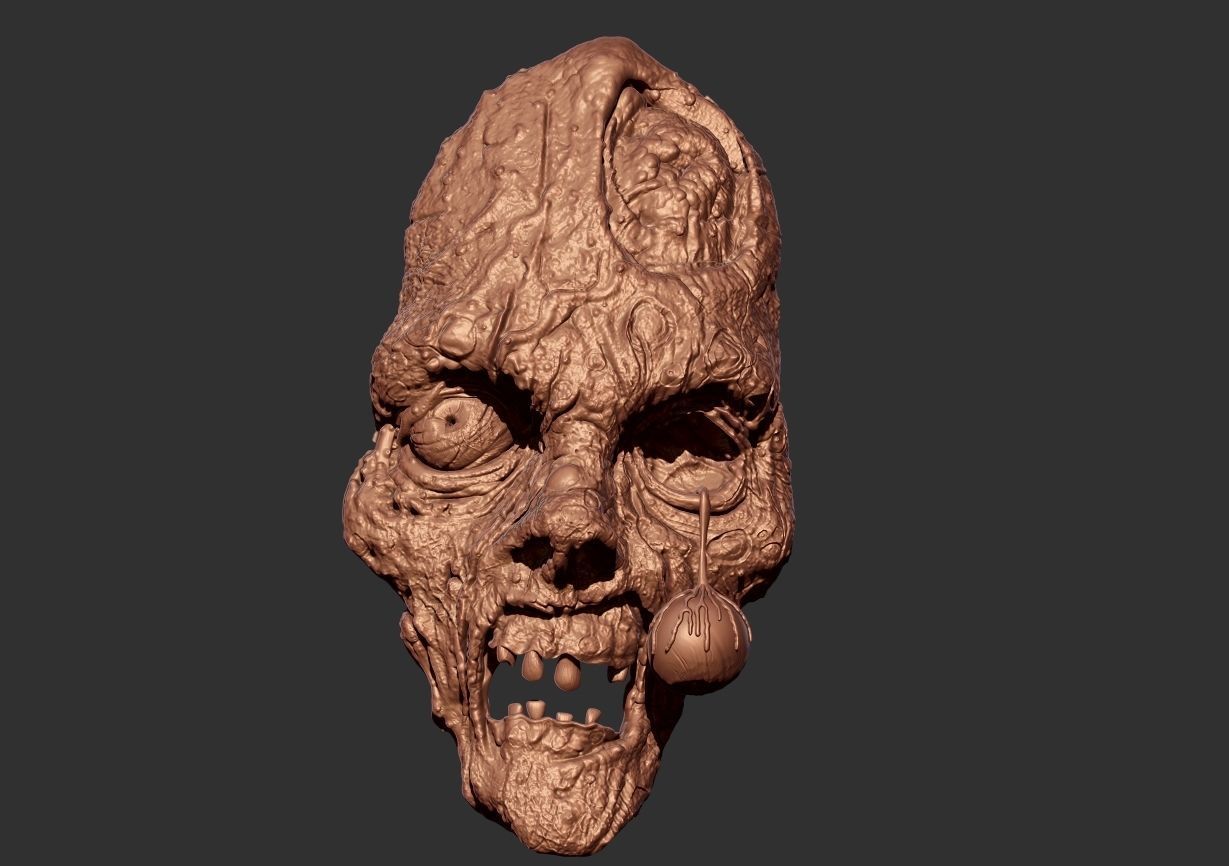 Zombie Wall Decor 3D print model_15