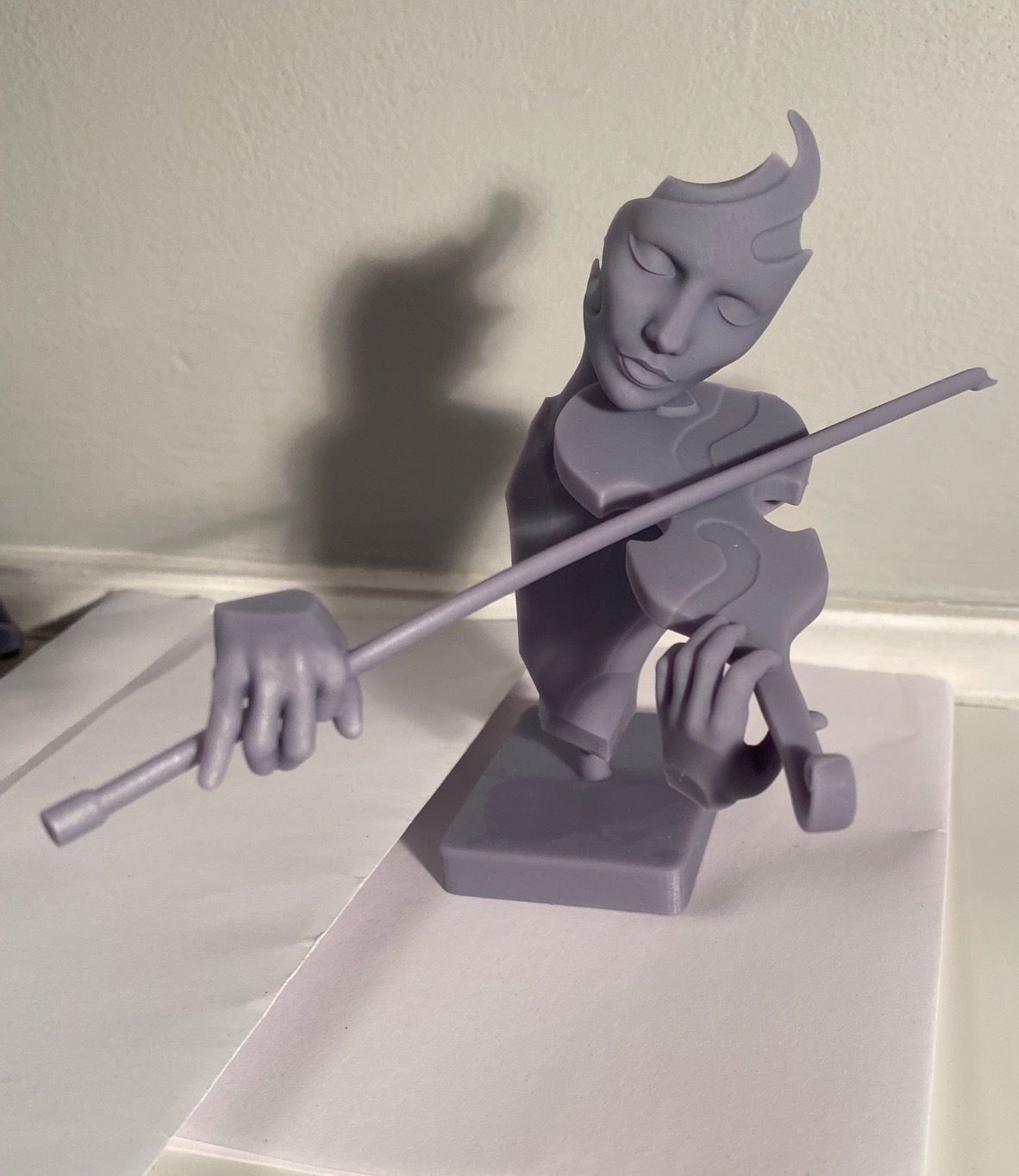 The Violinist 3D print model_12