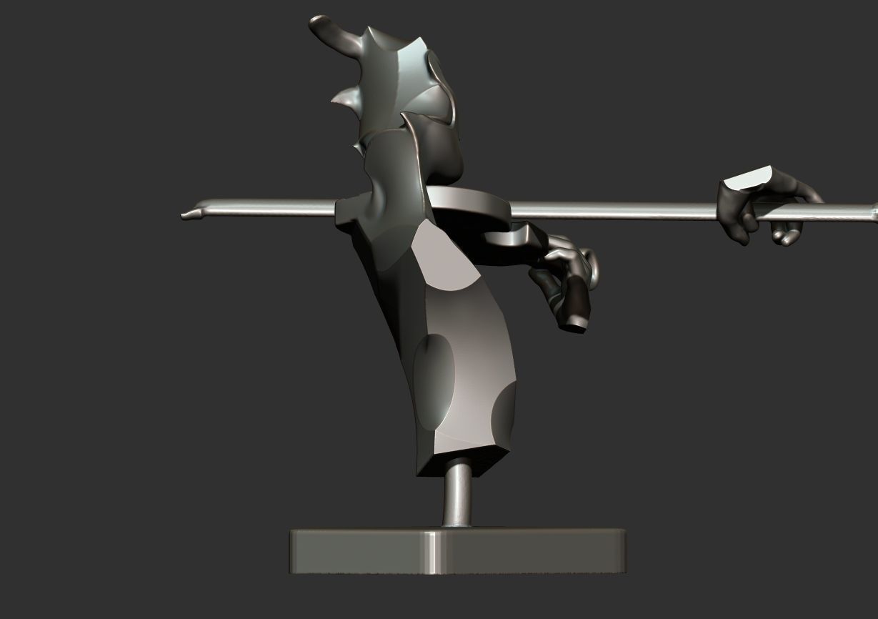 The Violinist 3D print model_19