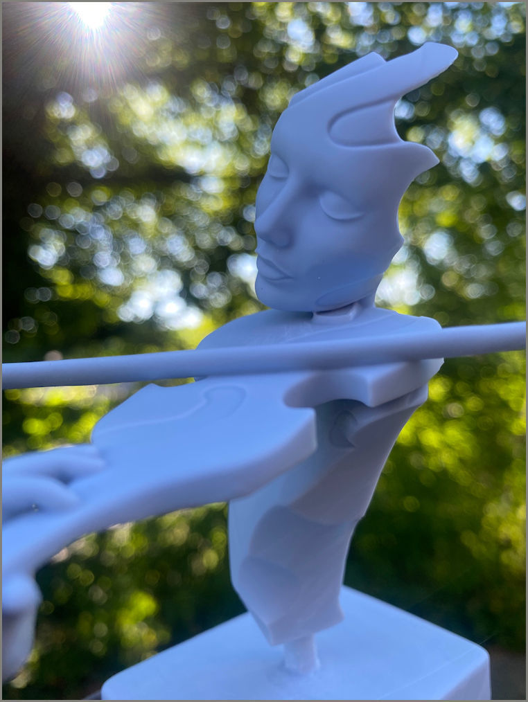 The Violinist 3D print model_3