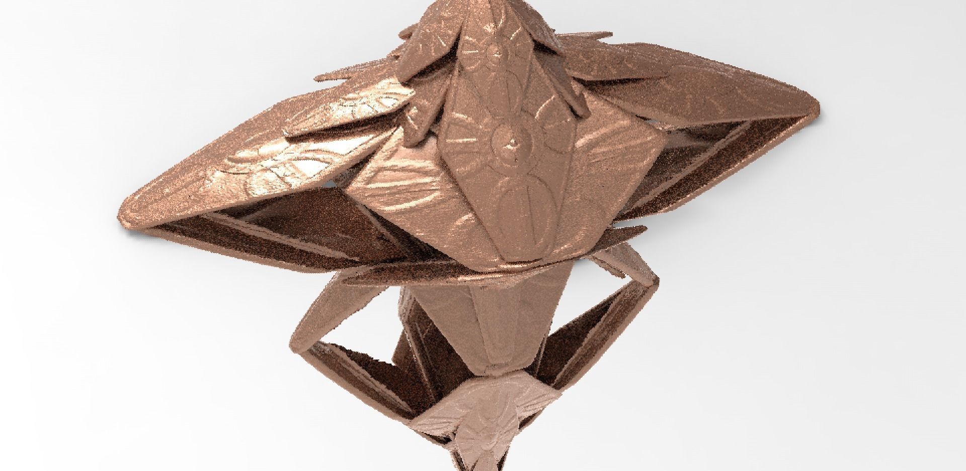 Ancient Egyptian Design Shapes 4 designs  3D model_1