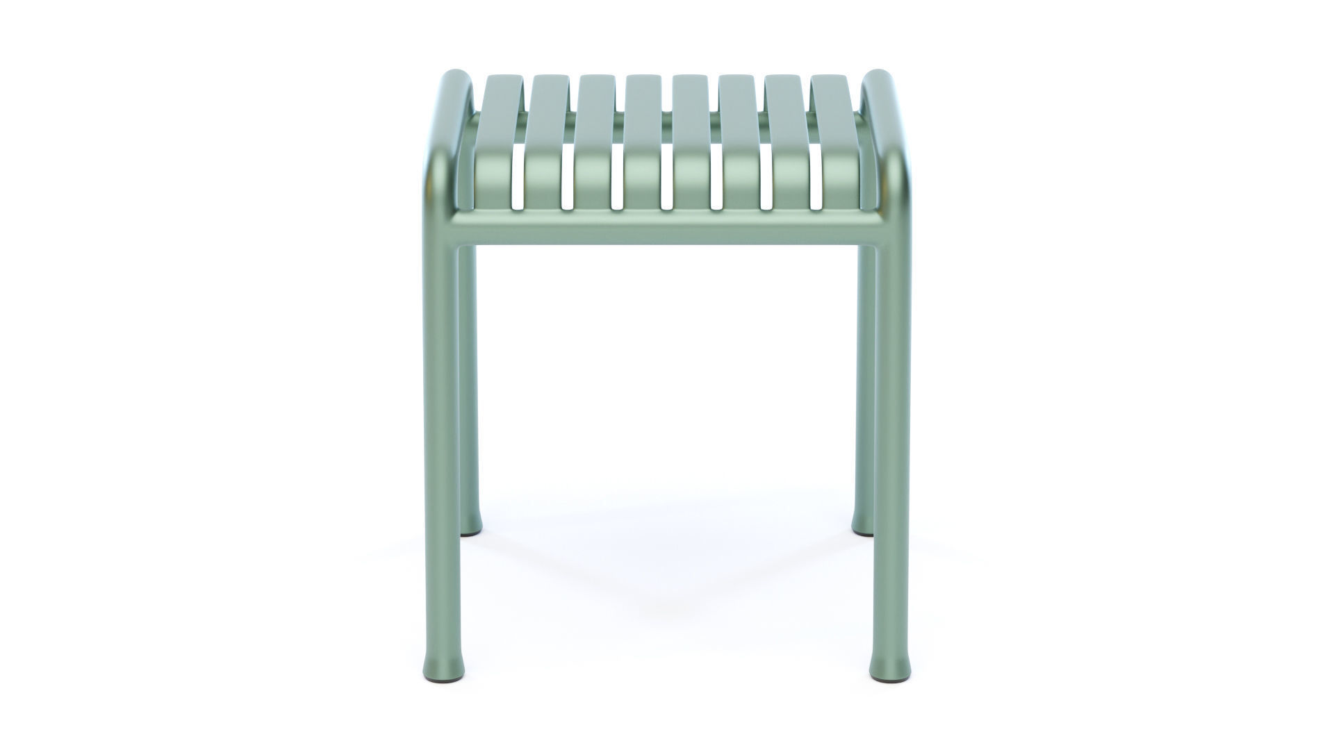 Palissade Stool 3D model_4