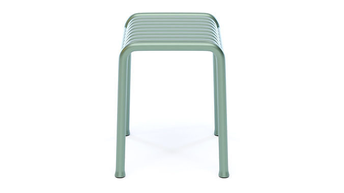 Palissade Stool 3D model 3