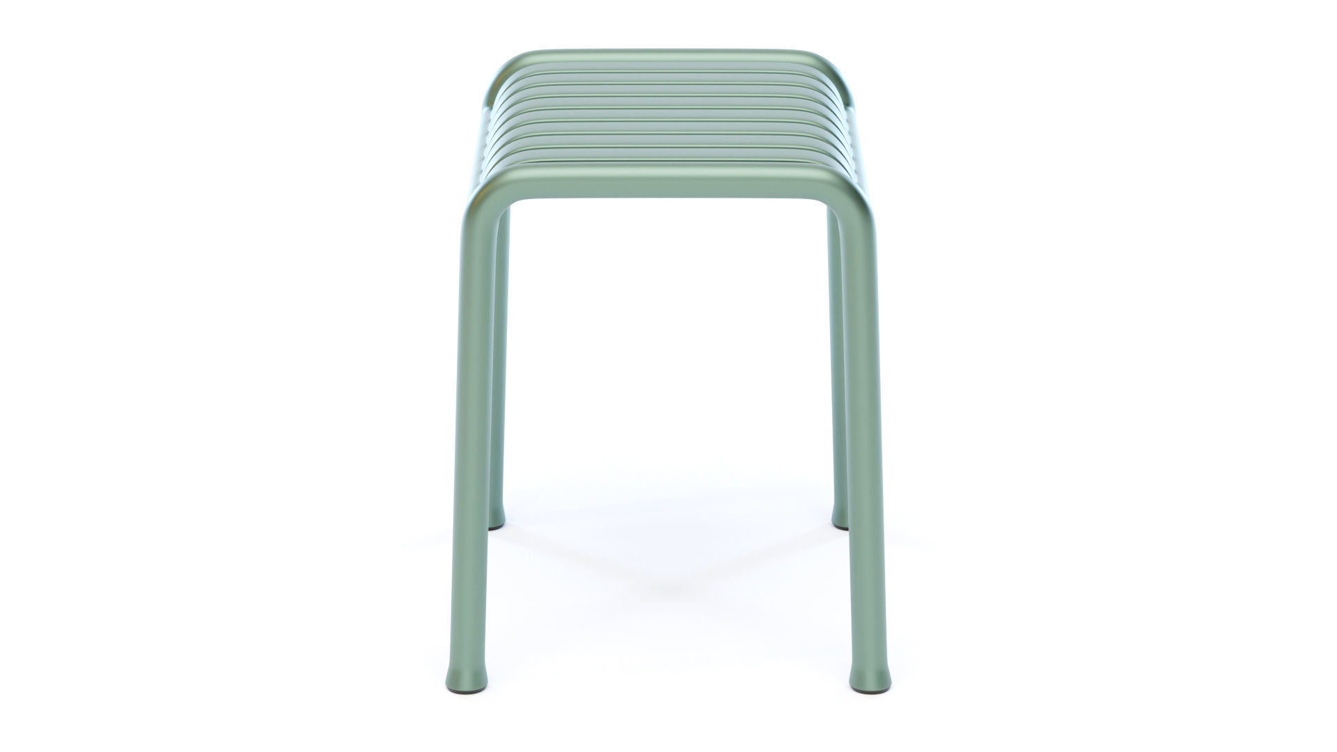 Palissade Stool 3D model_2