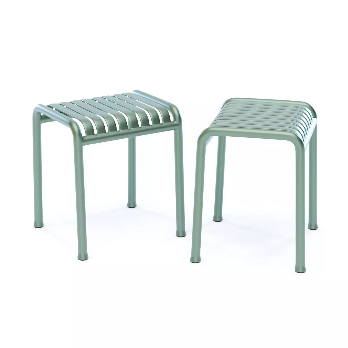 Palissade Stool 3D model_0