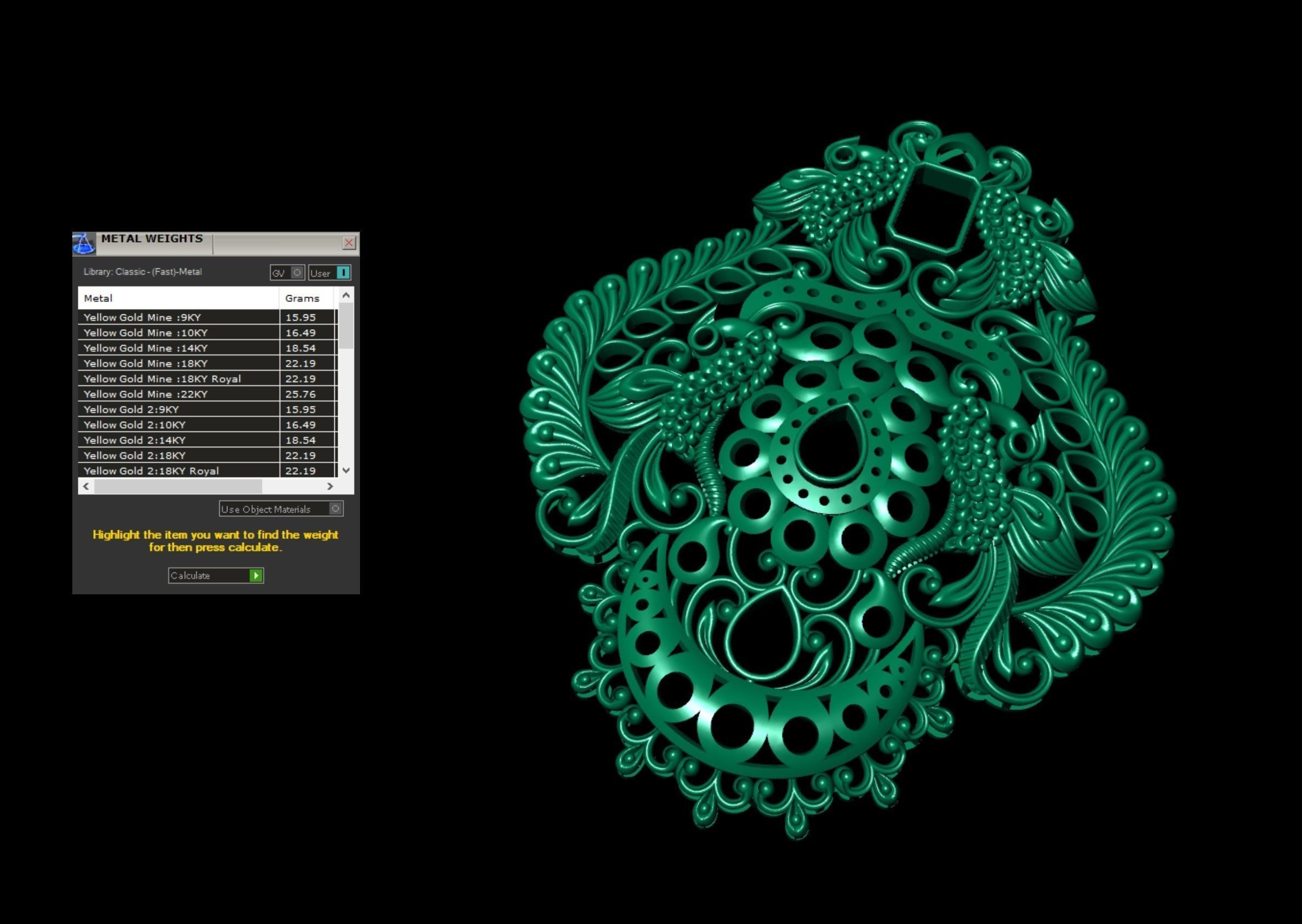 Temple Jewelery 001 3D print model_3