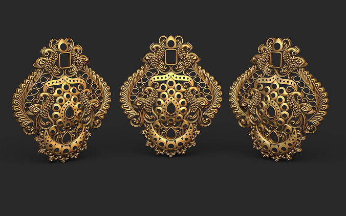 Temple Jewelery 001 3D print model