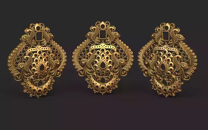 Temple Jewelery 001 3D print model