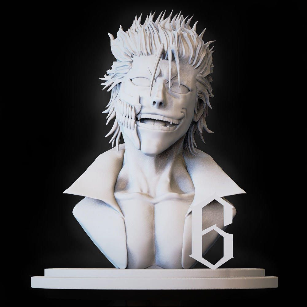 Bleach Grimmjow 3D print model_1