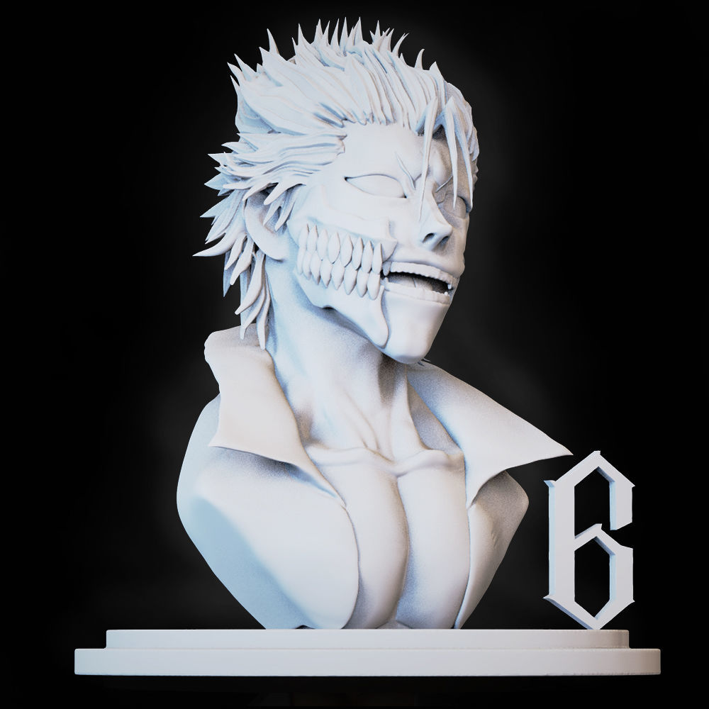 Bleach Grimmjow 3D print model_2