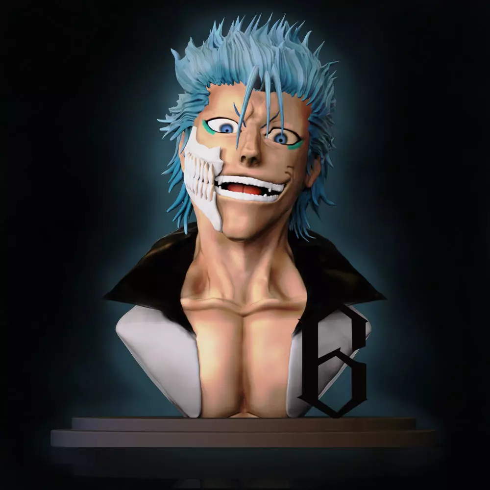 Bleach Grimmjow 3D print model_0