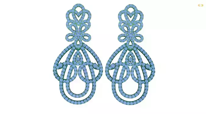 earring pair of diamond earrings