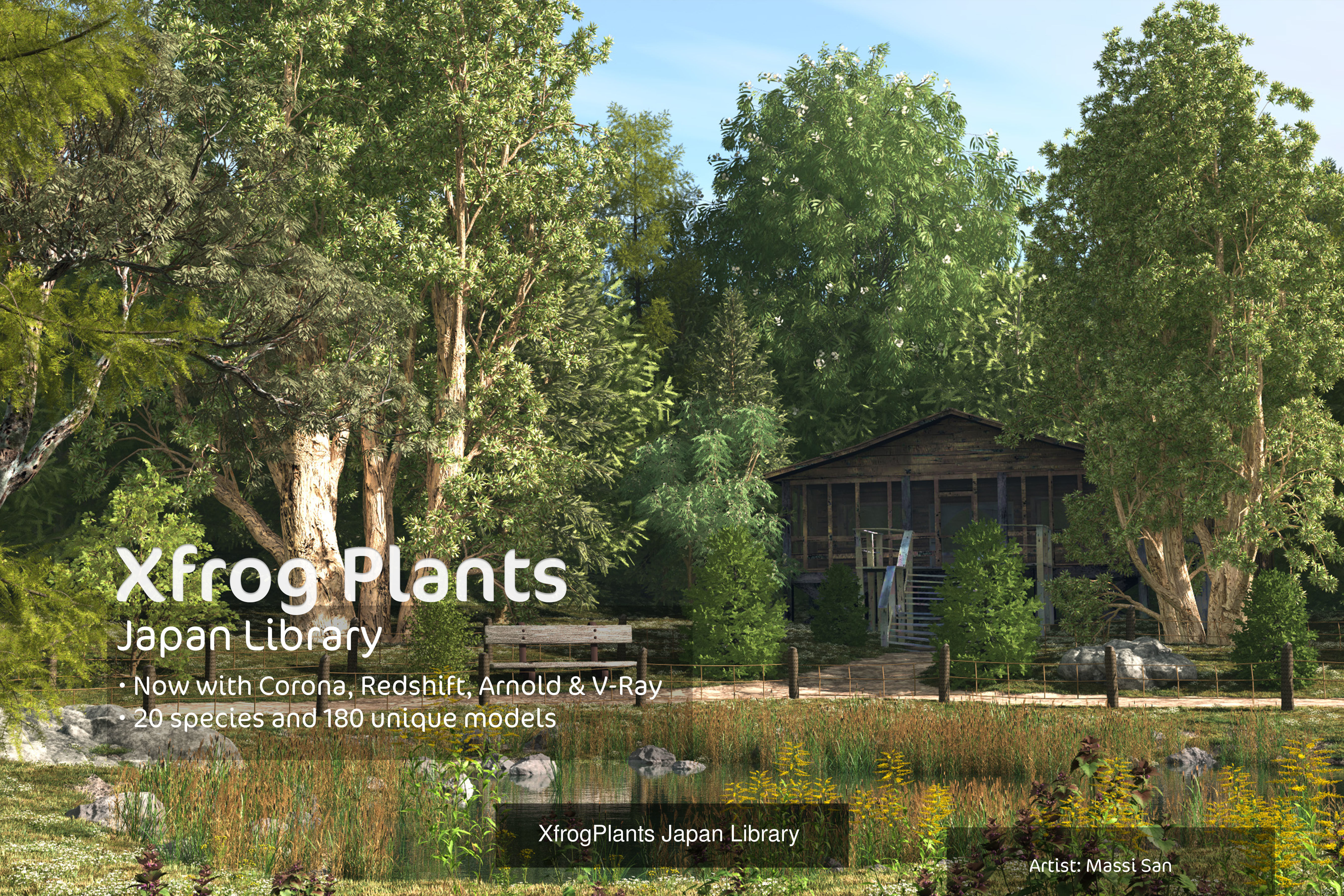XfrogPlants Bundle 3D Model Collection_24