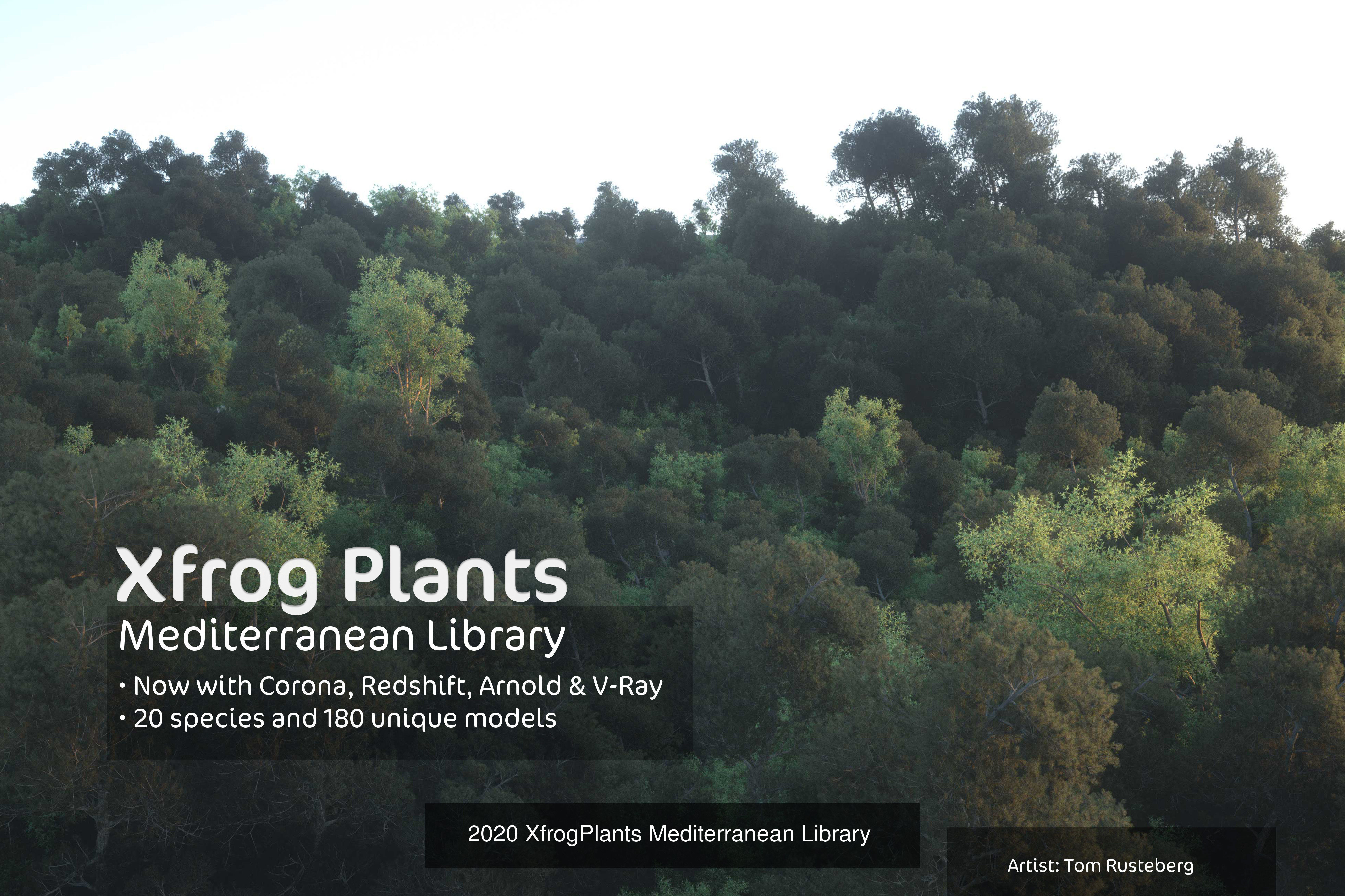 XfrogPlants Bundle 3D Model Collection_25