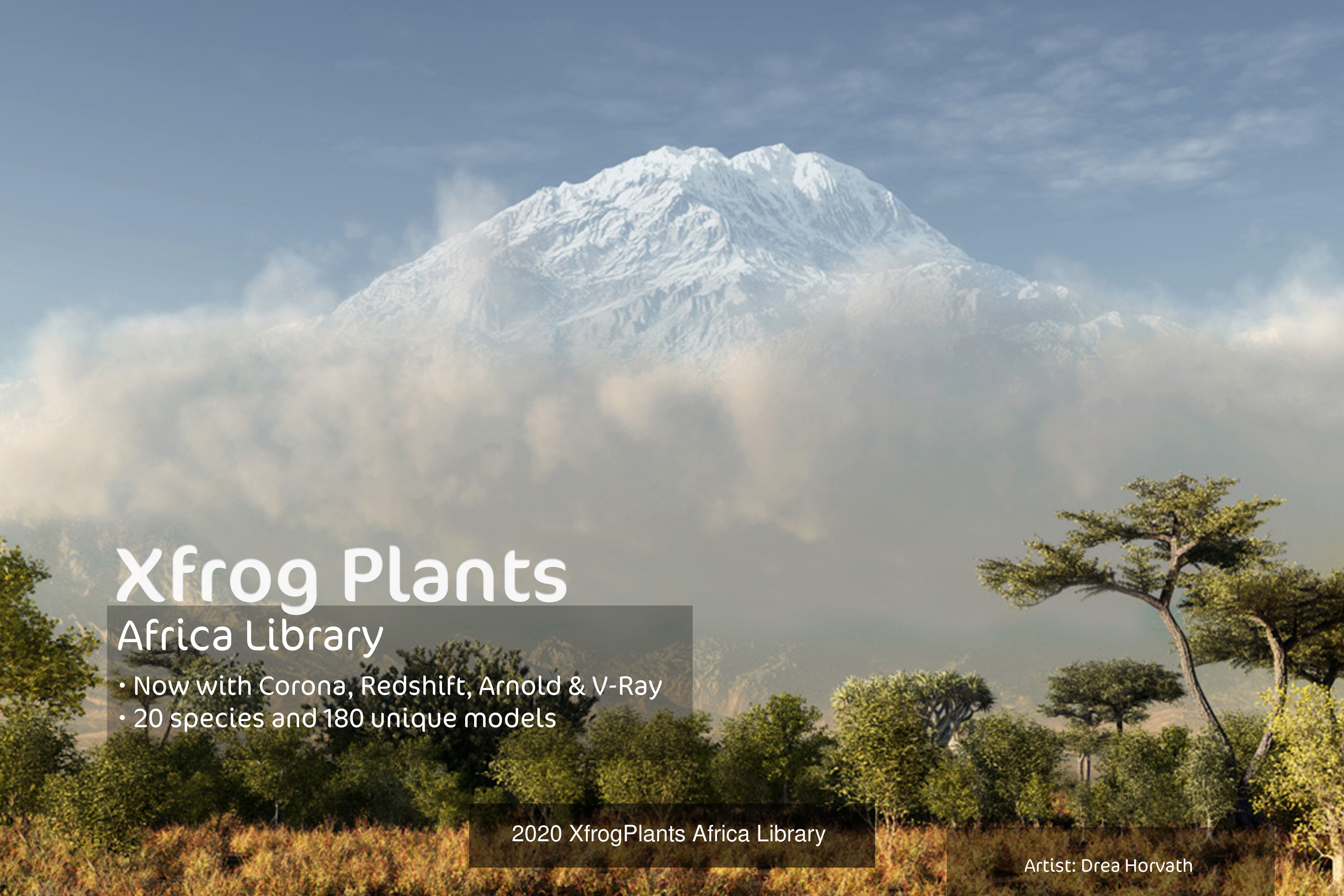 XfrogPlants Bundle 3D Model Collection_8