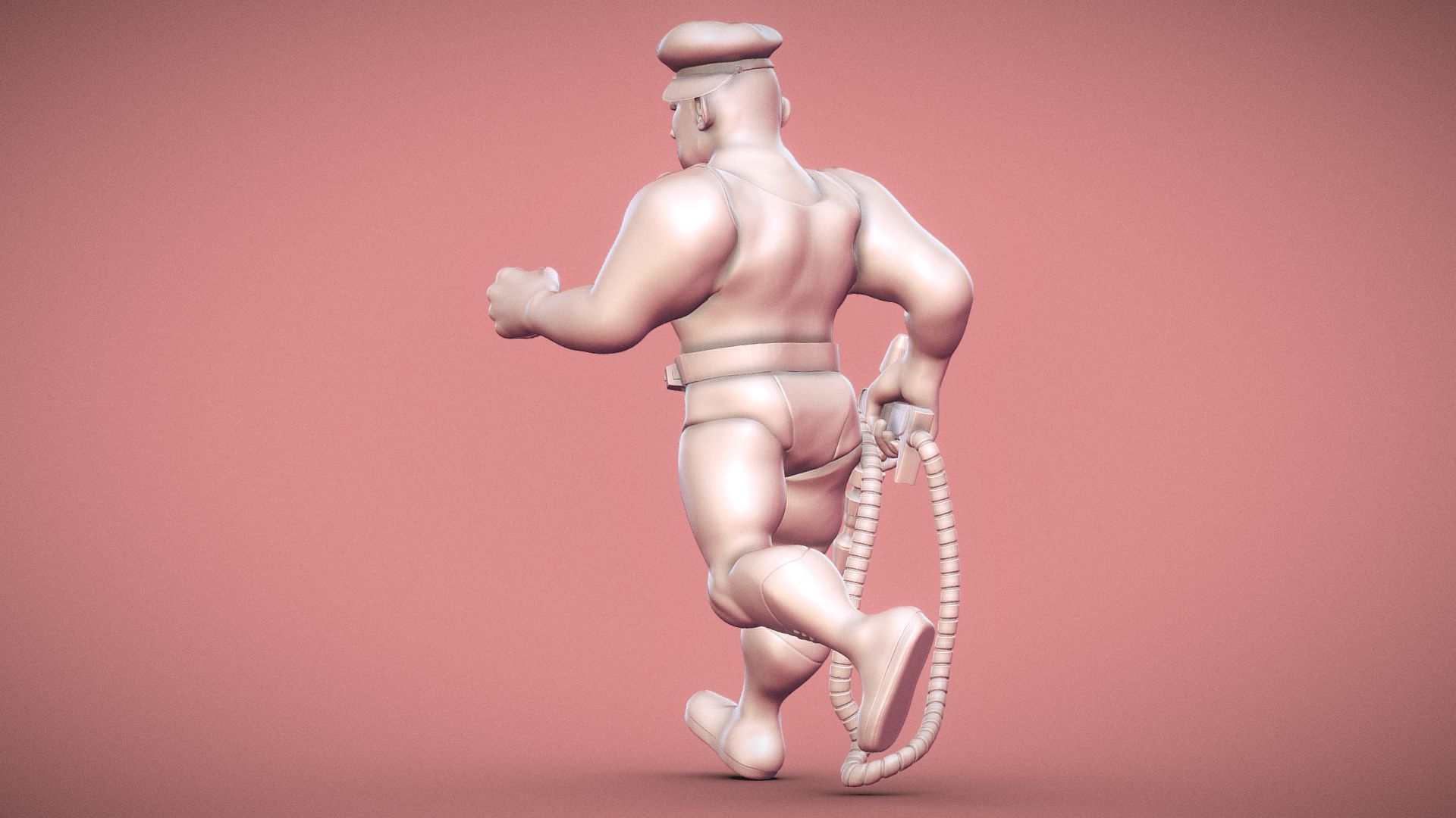 Captain Future - Otto Android - 1978 Printable 3D print model_3