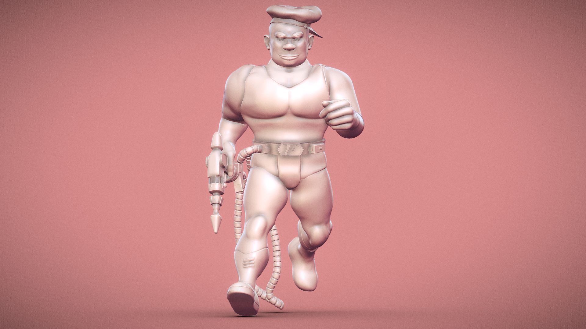 Captain Future - Otto Android - 1978 Printable 3D print model_7