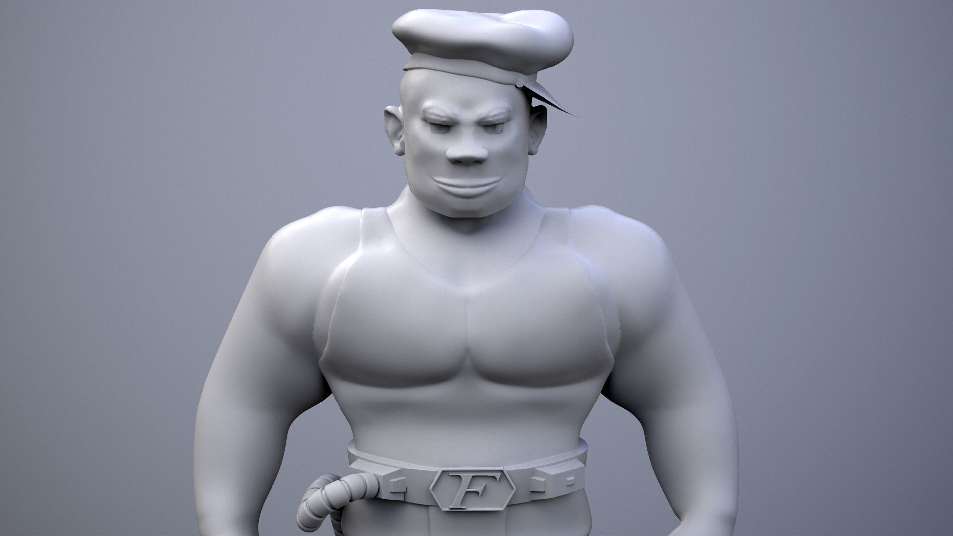 Captain Future - Otto Android - 1978 Printable 3D print model_22