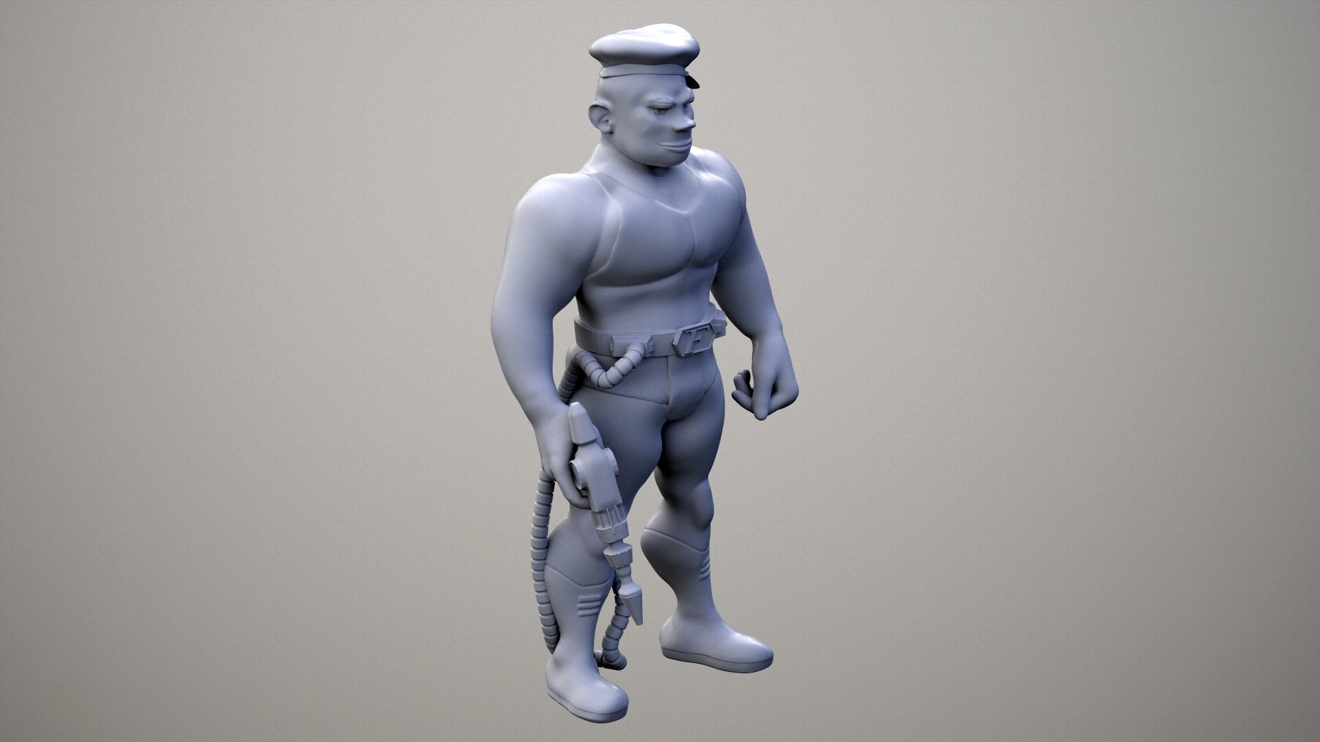 Captain Future - Otto Android - 1978 Printable 3D print model_20