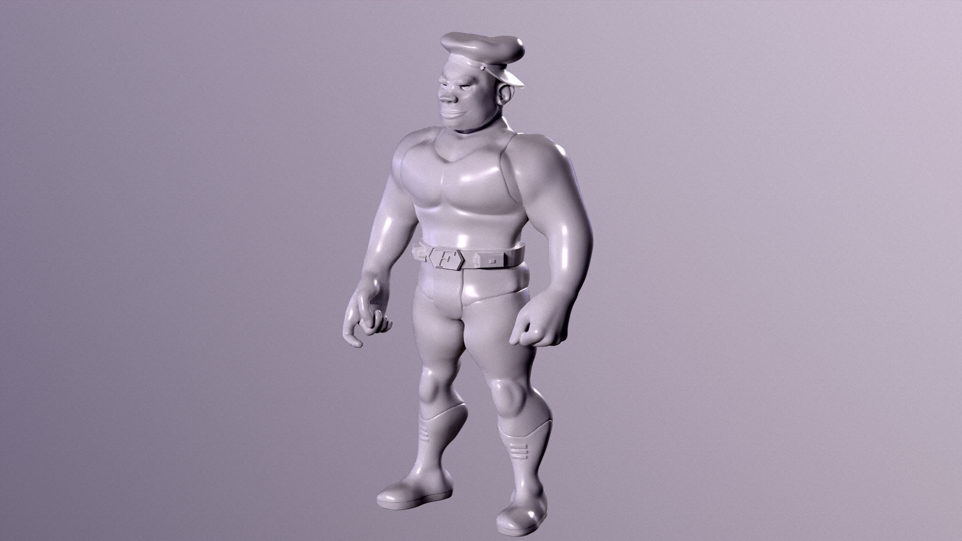 Captain Future - Otto Android - 1978 Printable 3D print model_9