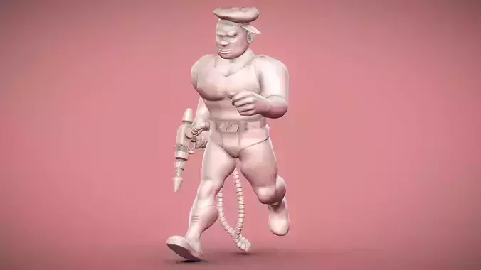 Captain Future - Otto Android - 1978 Printable 3D print model