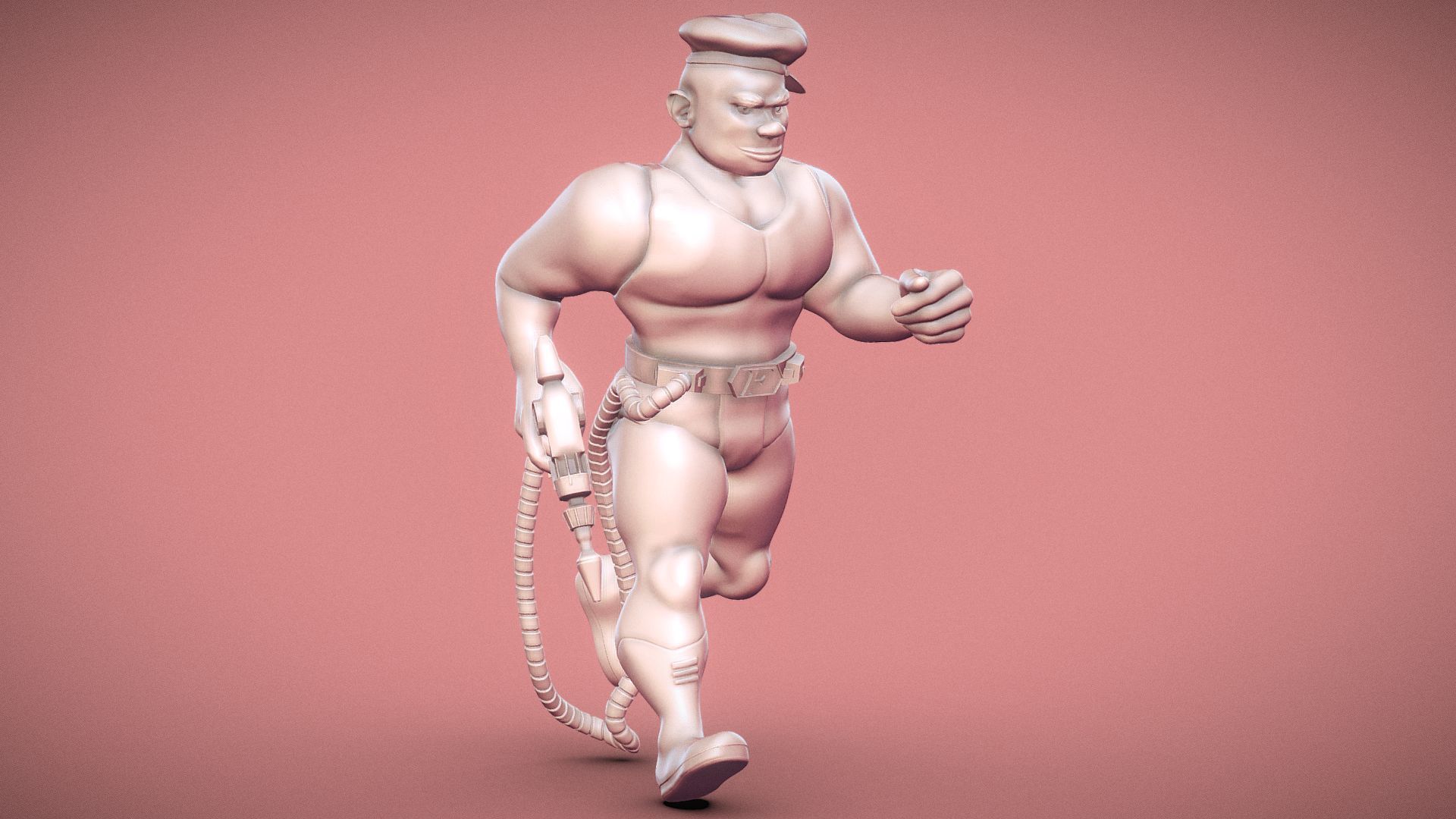 Captain Future - Otto Android - 1978 Printable 3D print model_6