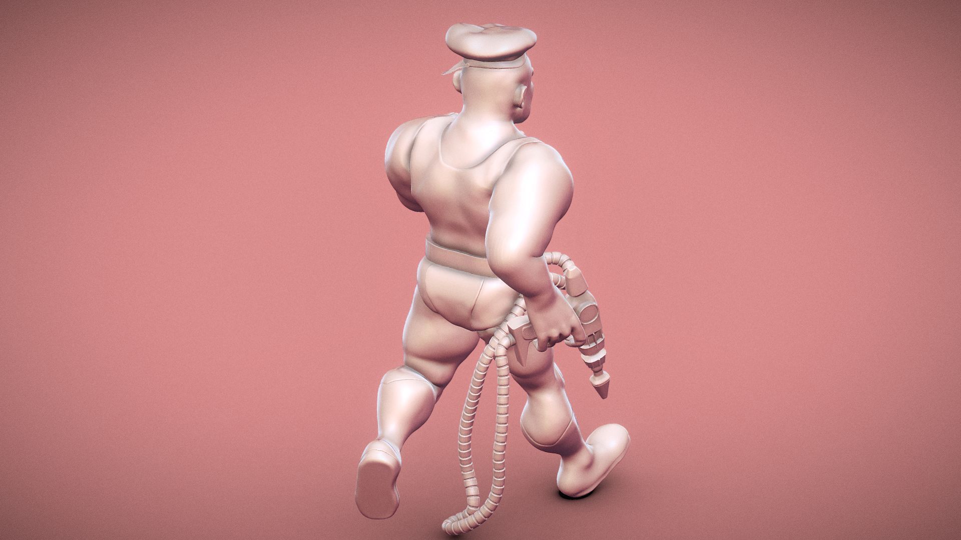 Captain Future - Otto Android - 1978 Printable 3D print model_4