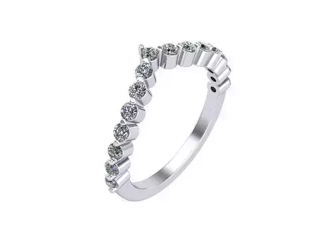 Crown Diamond Ring 