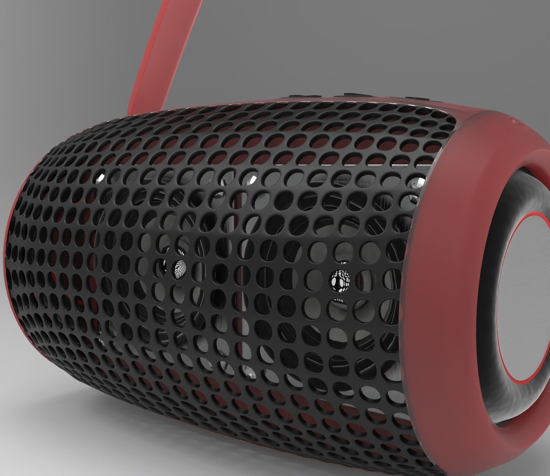 JBL Flip 5 by Harman Bluetooth Speaker 3D model_3