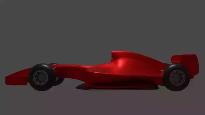 Simple F1 Car Free 3D print model