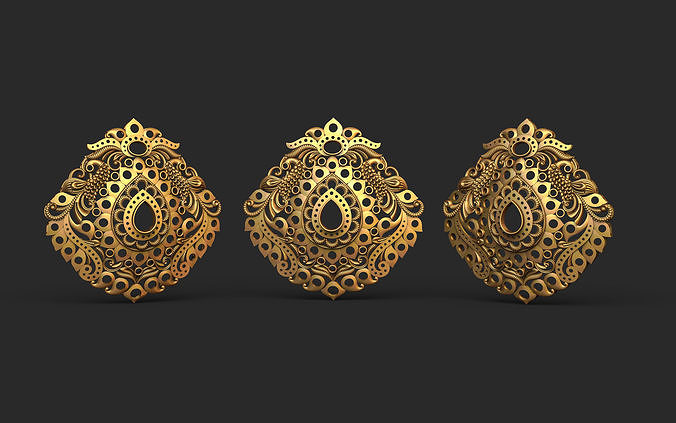 Temple Jewelery 002 3D print model