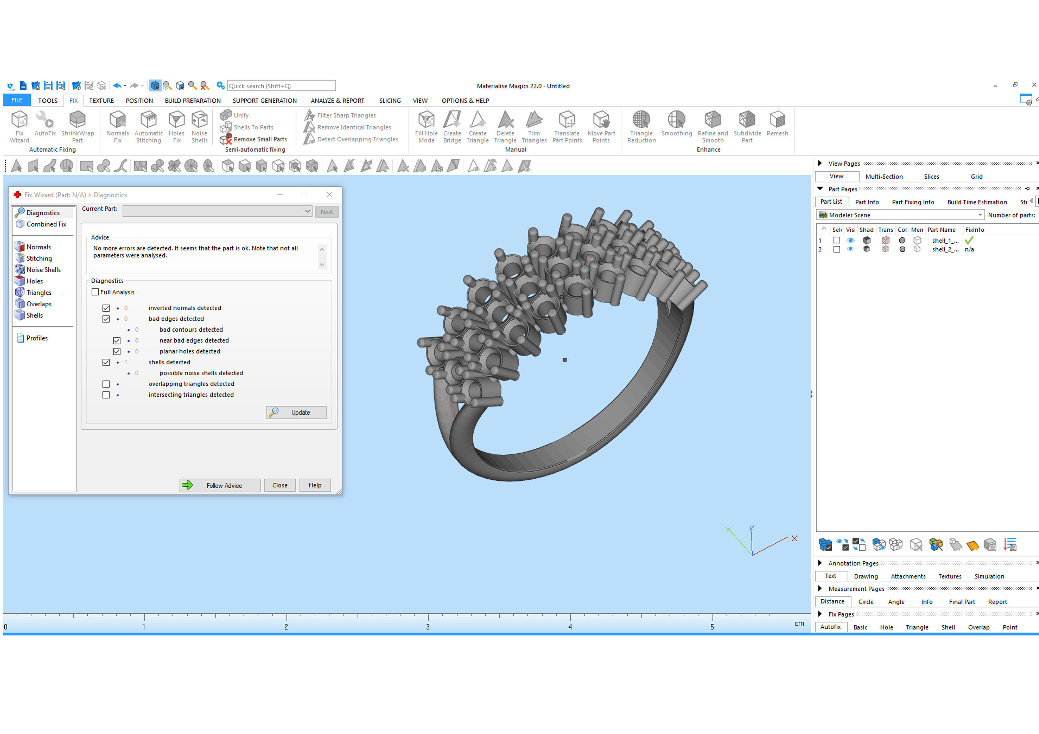 Diamond ring 3D print model_11