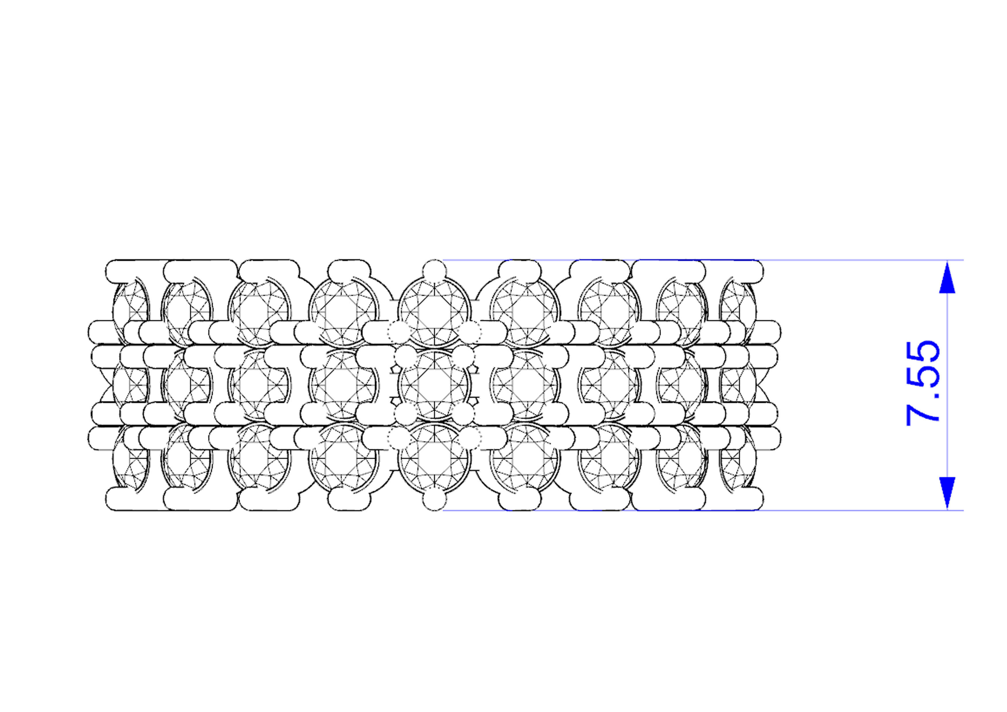 Diamond ring 3D print model_6