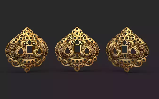 Temple Jewelery 004 3D print model