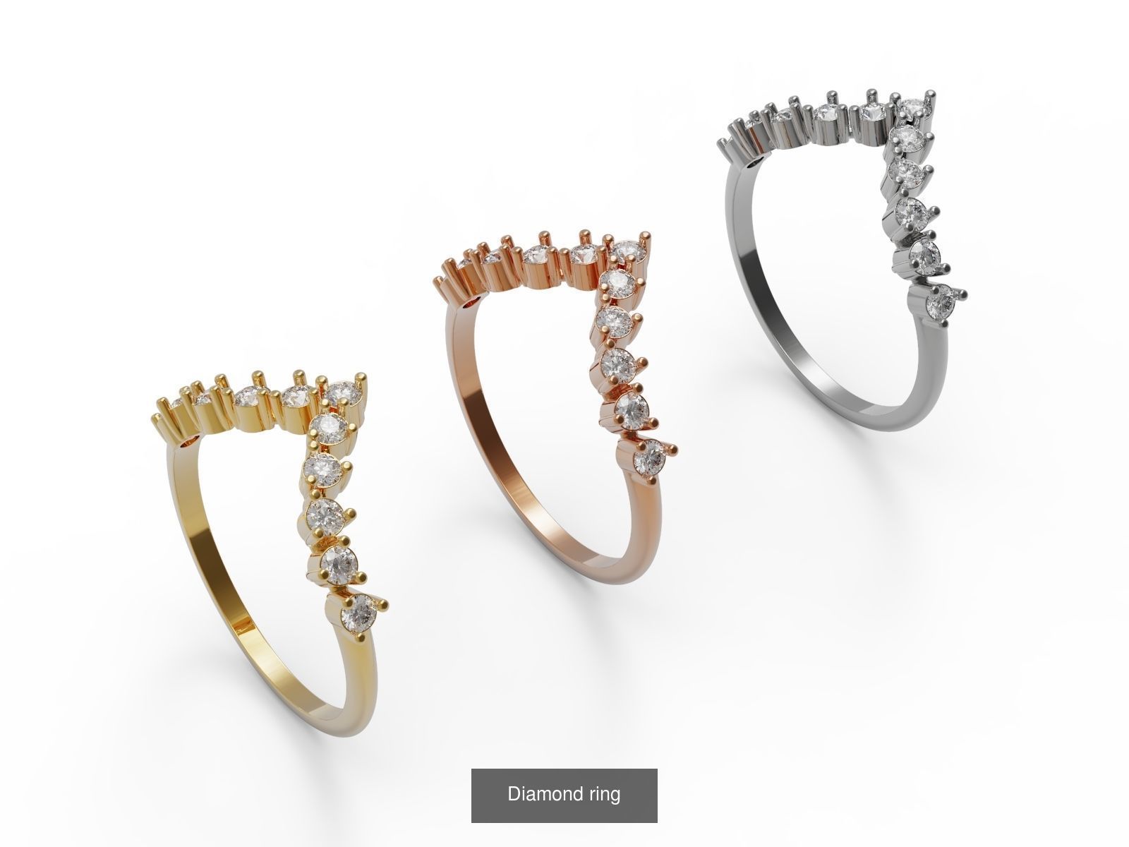Collection of diamond rings _2