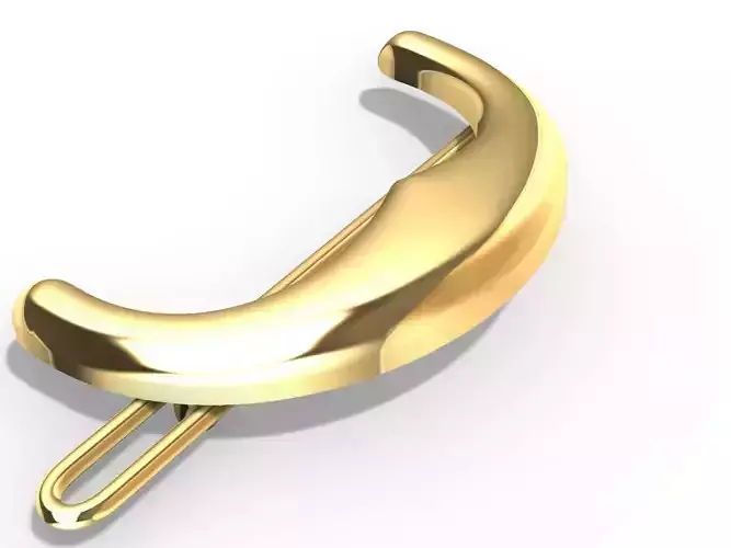 Stylish hair pin stl verified  3D print model